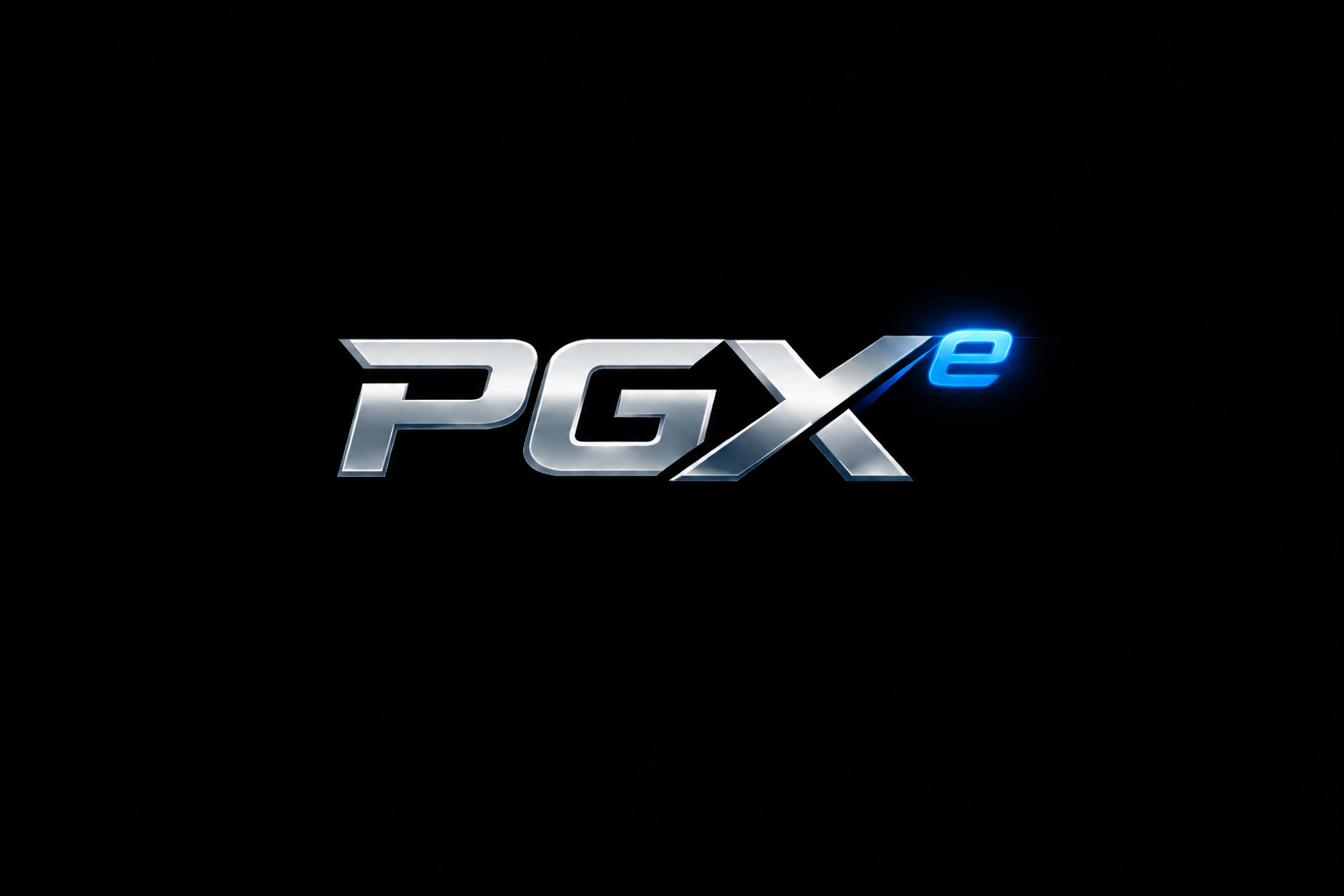 PGXe 메탈릭 로고