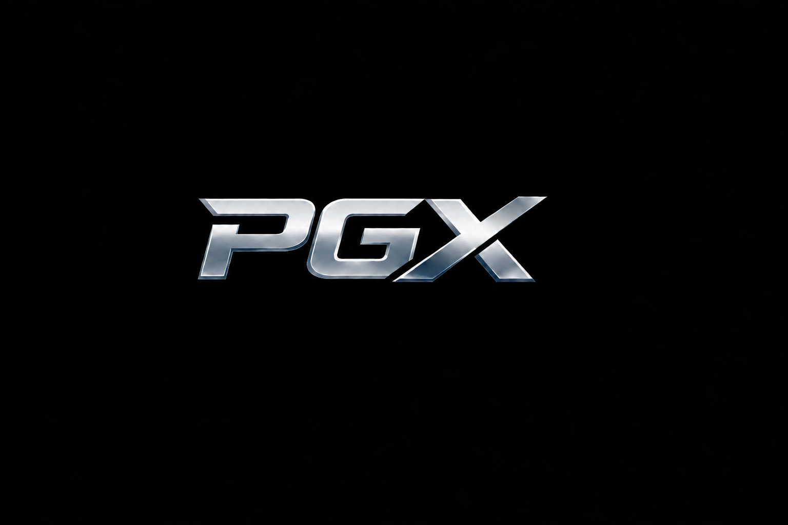 PGX 피지엑스 메탈릭 로고